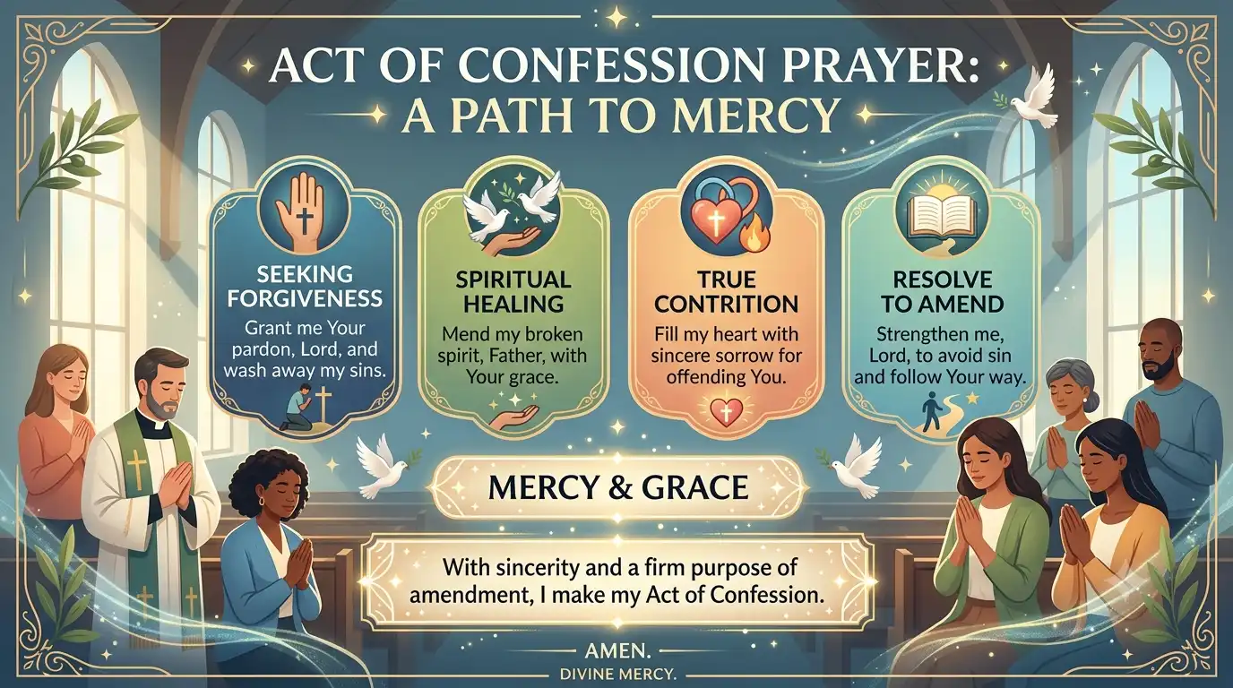 act of confession prayer