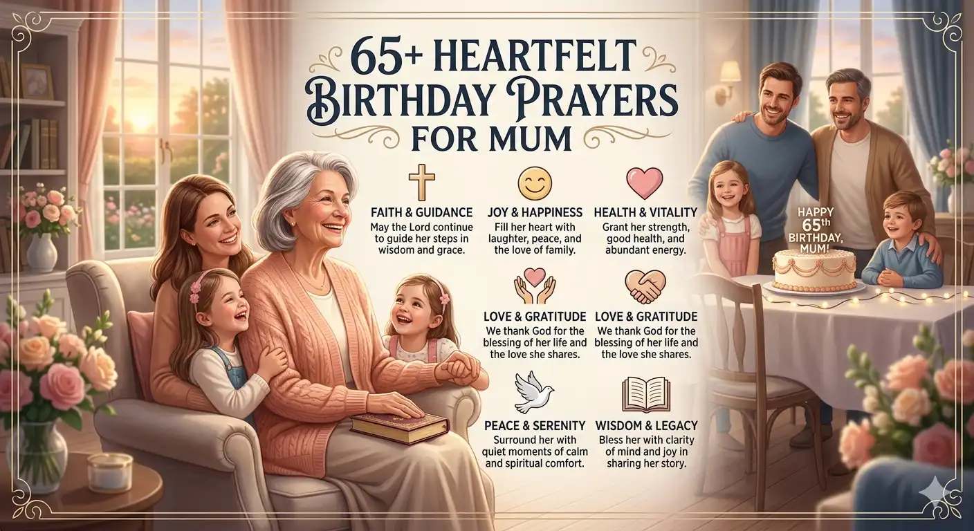 birthday prayers for mum