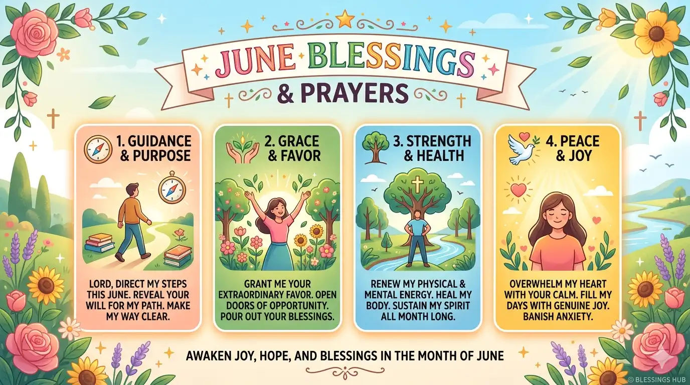 June Blessings Prayers
