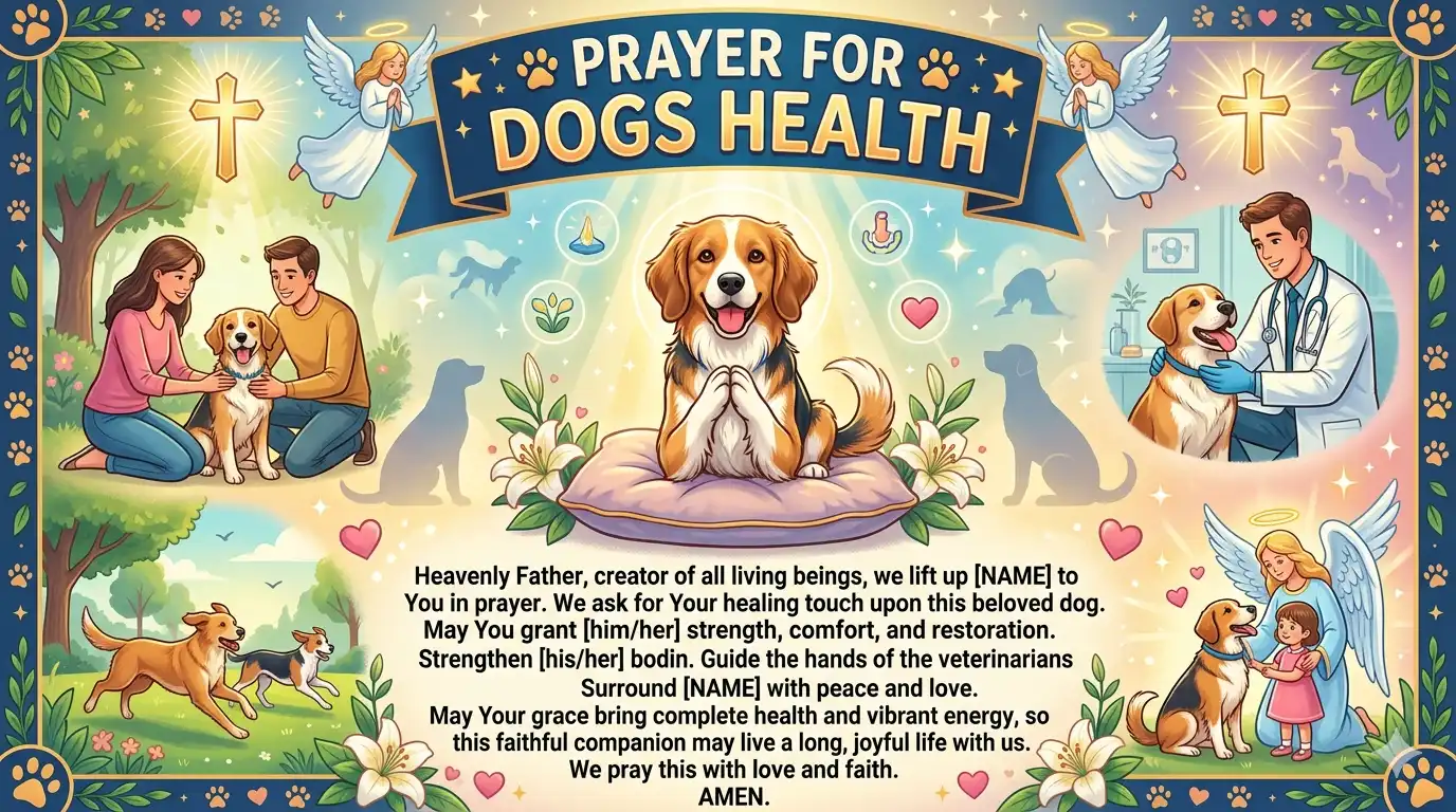 prayer for dogs health