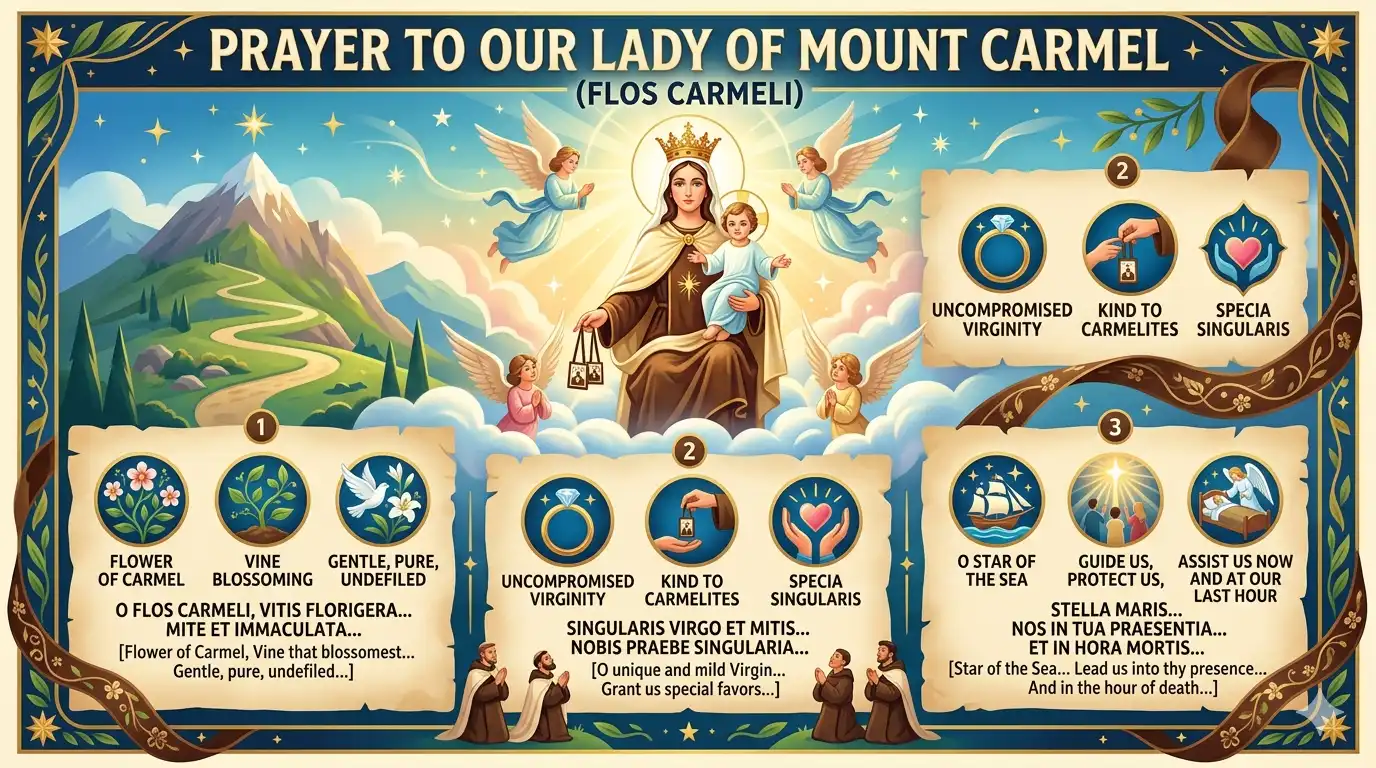 prayer to our lady of mount carmel