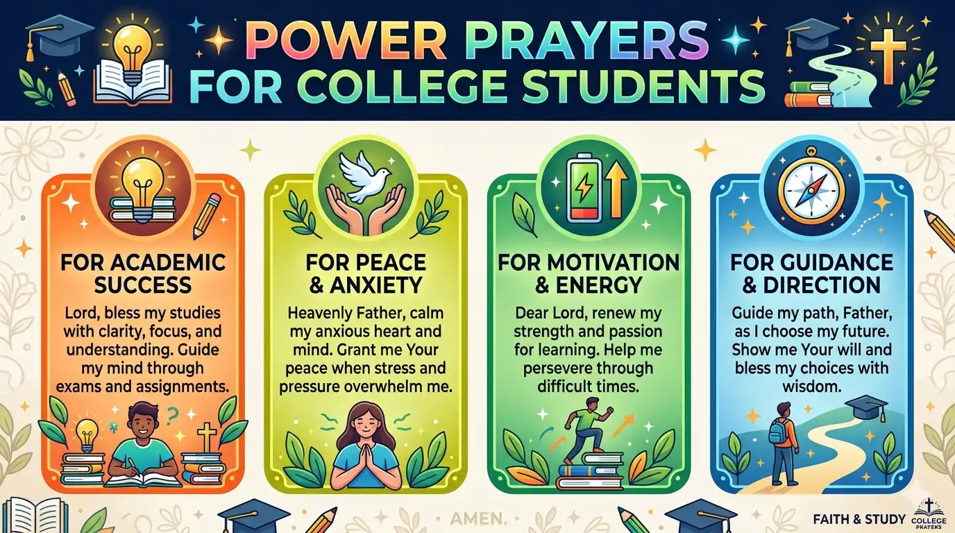 prayers for college students