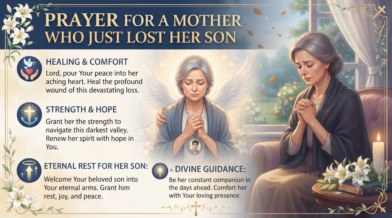 prayer for a mother who just lost her son