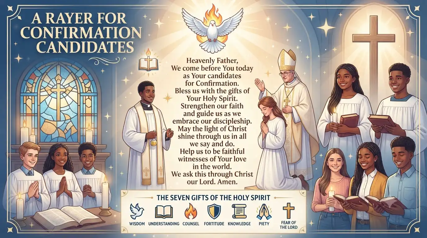 prayer for confirmation candidates