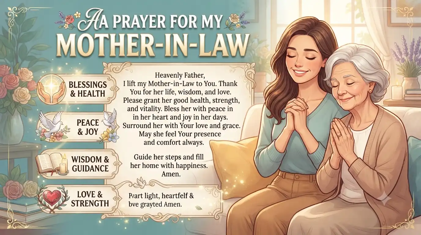 prayer for mother in law