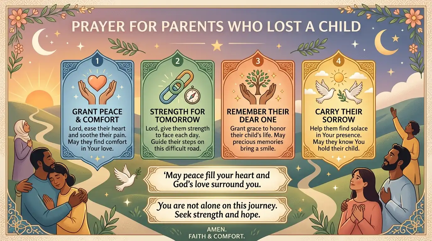 prayer for parents who lost a child