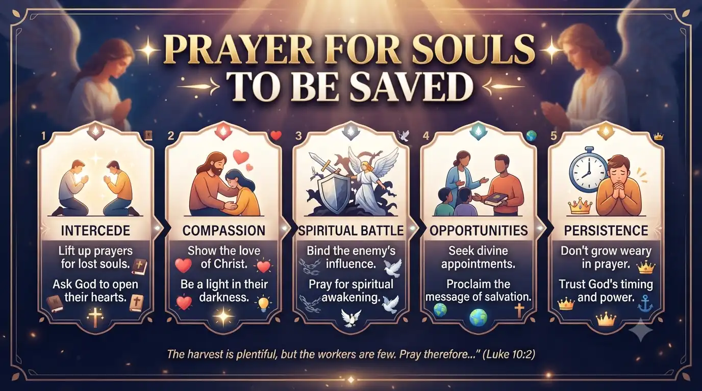 prayer for souls to be saved