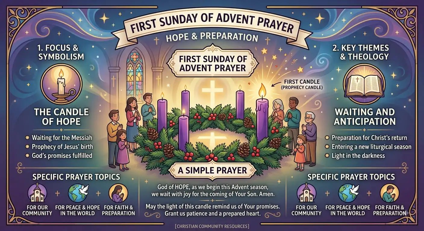first sunday of advent prayer