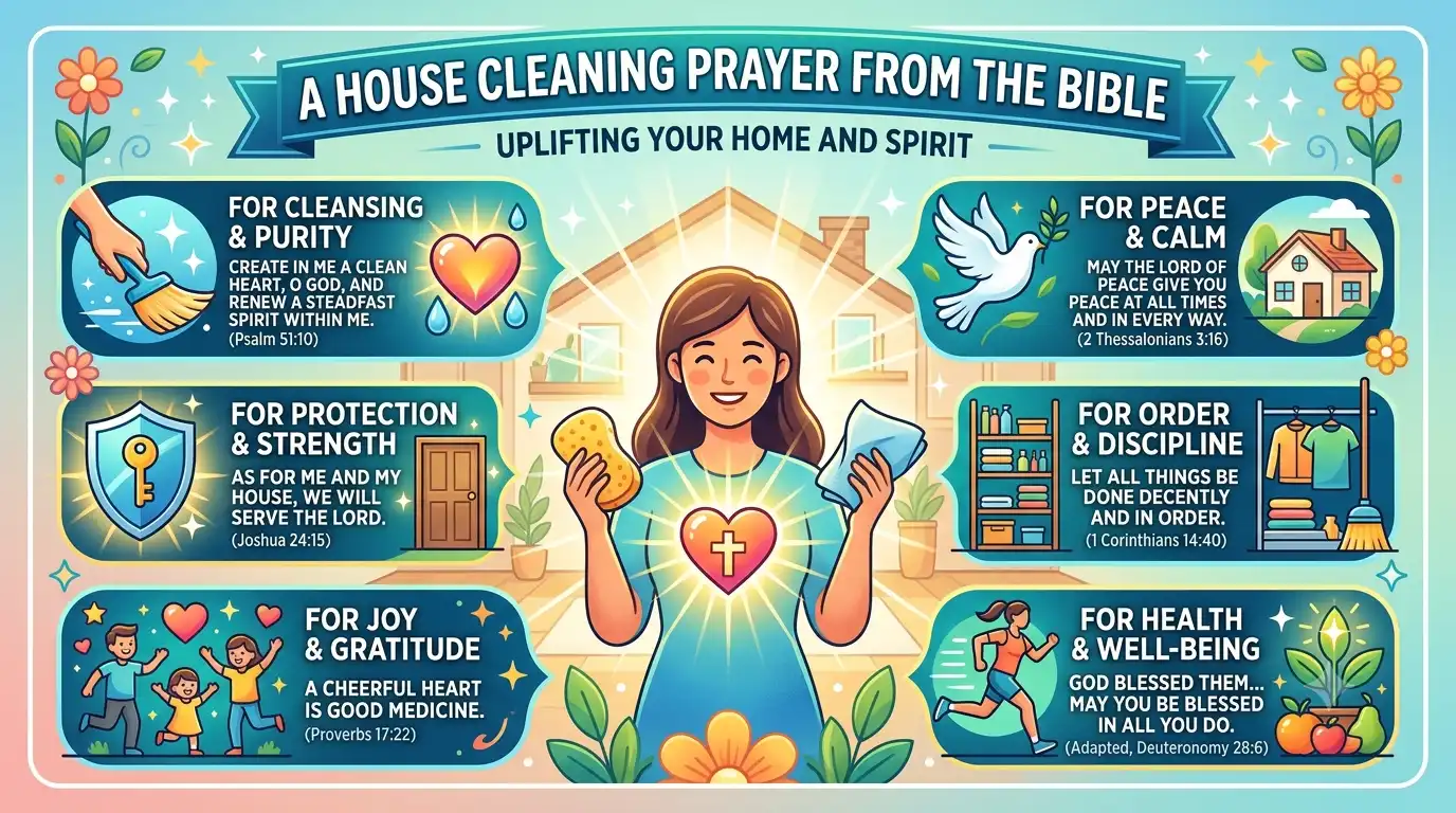 house cleaning prayer from the bible