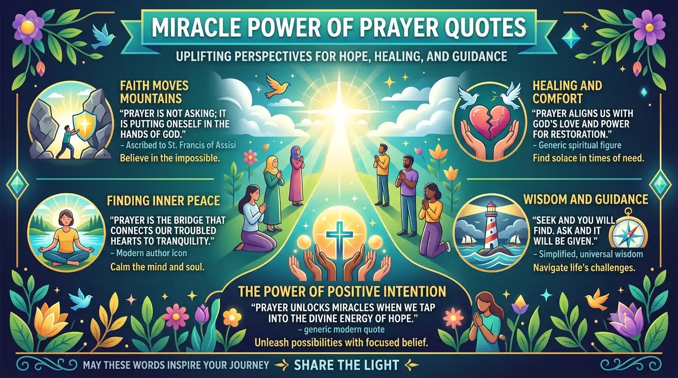 miracle power of prayer quotes