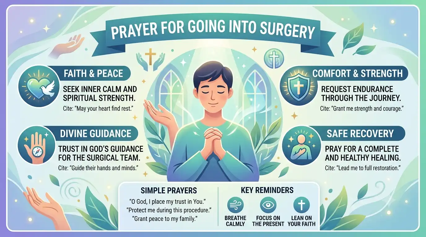 prayer for going into surgery
