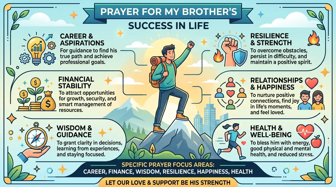 prayer for my brother success in life
