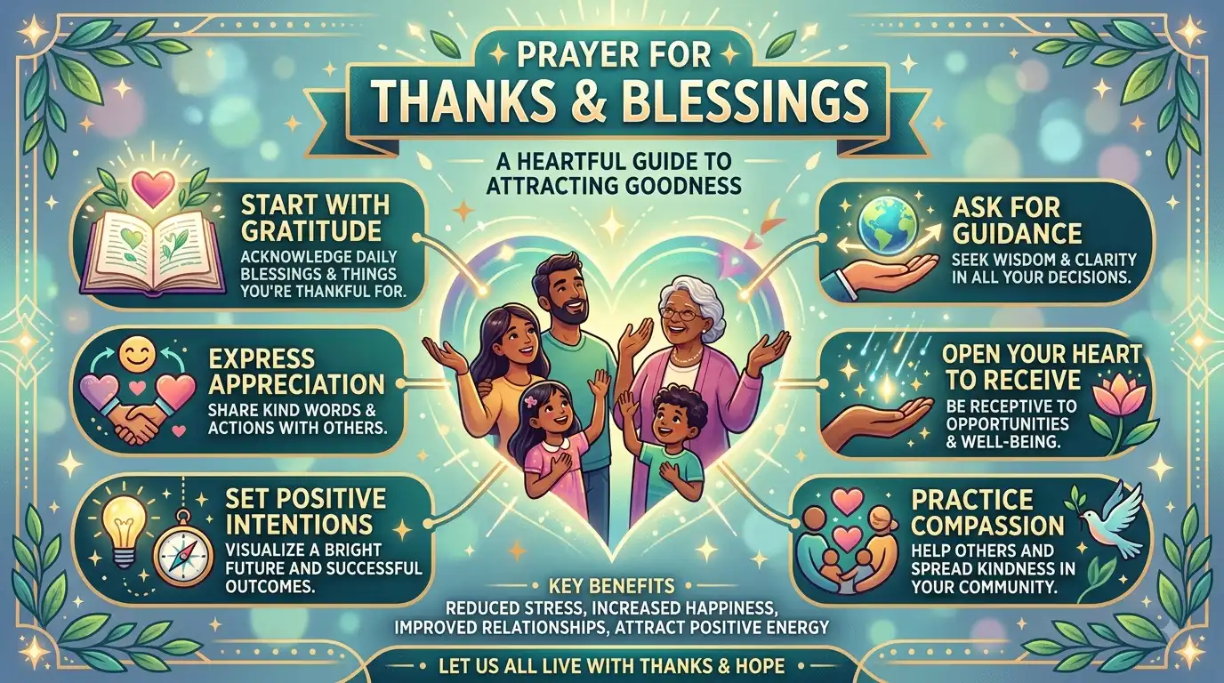 prayer for thanks and blessings