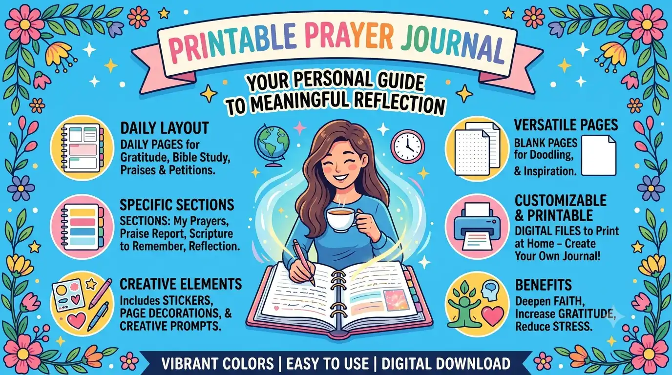 printable prayer journal
