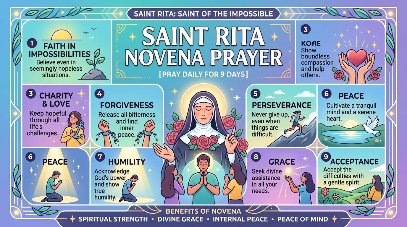 saint rita novena prayer