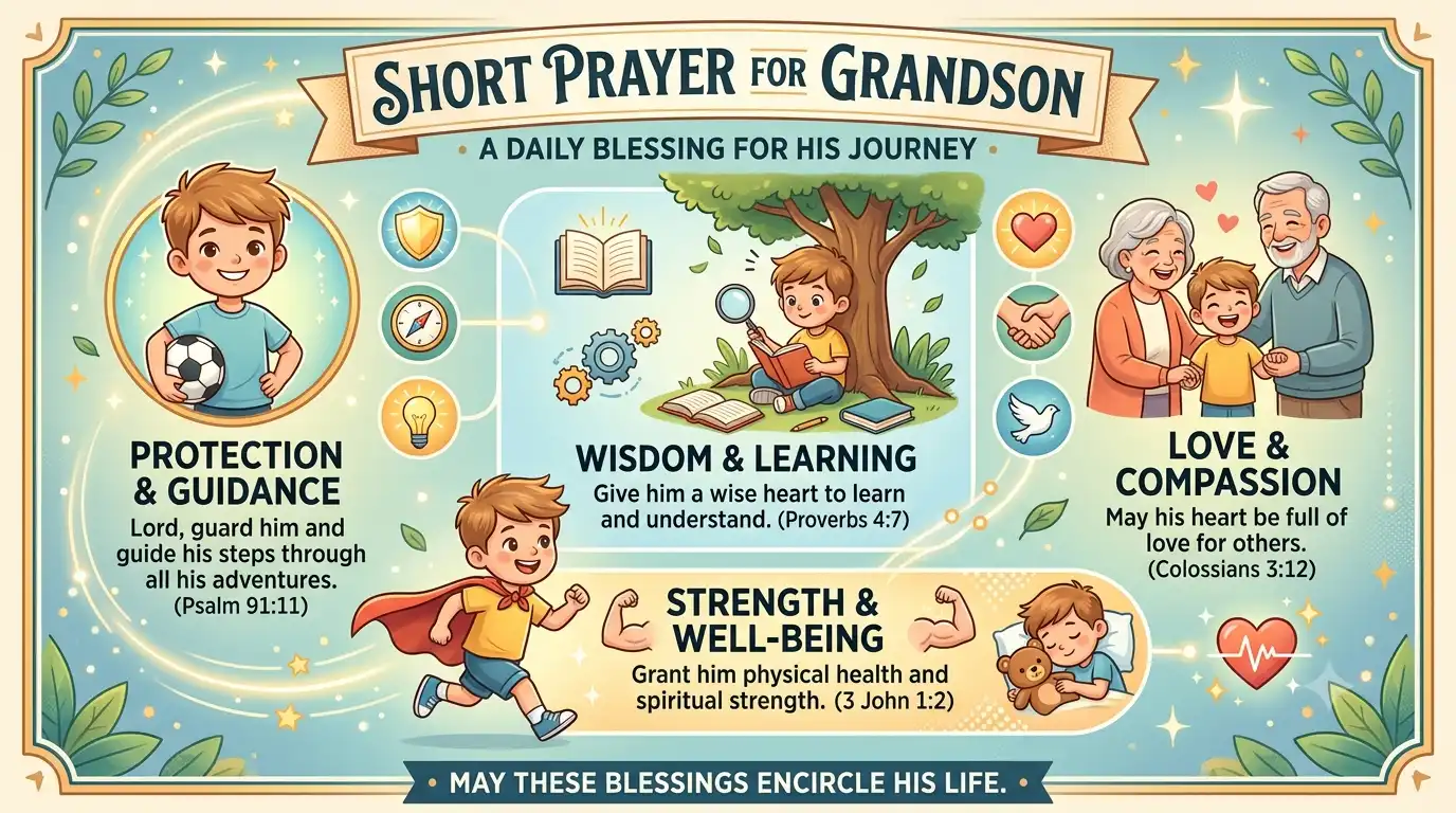 short prayer for grandson