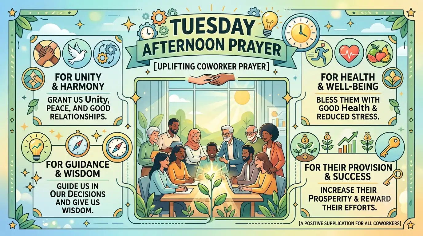 tuesday afternoon prayer