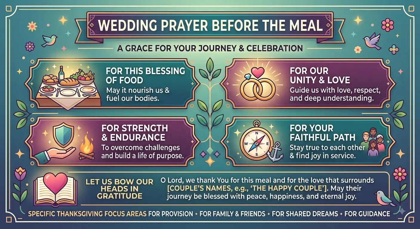 wedding prayer before meal
