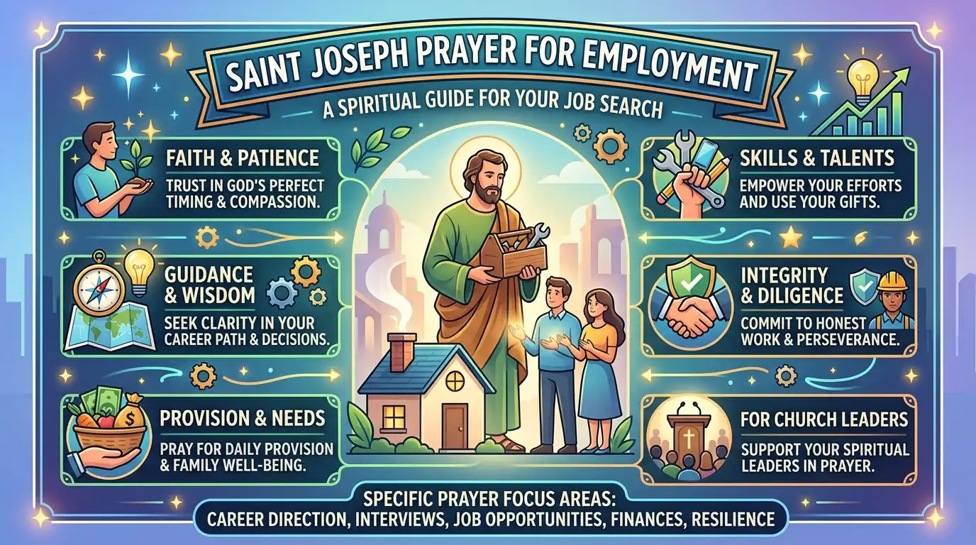 saint joseph prayer for employment