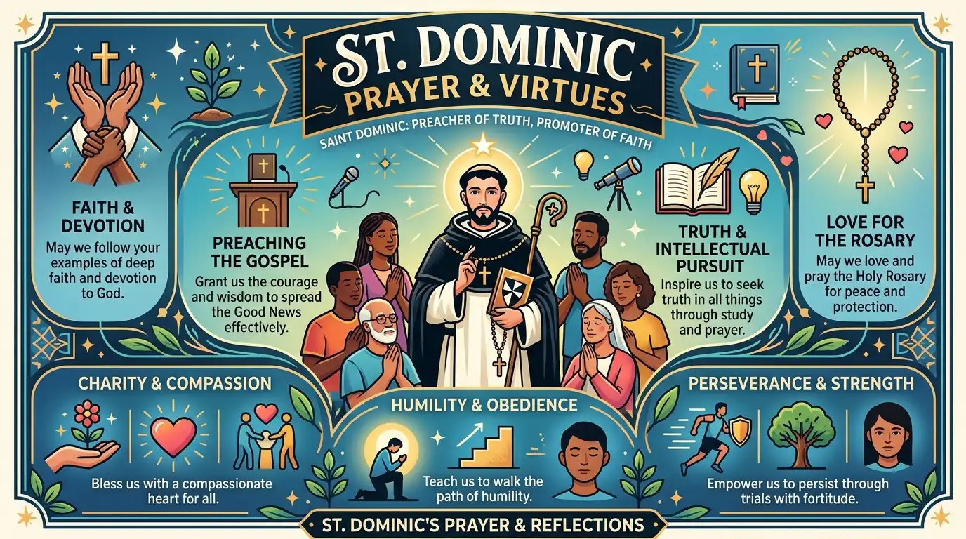 st dominic prayer